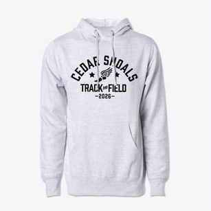 Cedar Shoals High School Track and Field Cotton Hoodie Sweatshirt