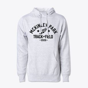 Mckinley Park Catholic School 2 Track and Field Cotton Hoodie Sweatshirt