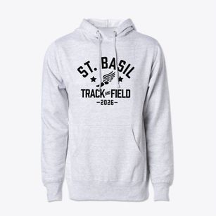 St Basil/visitation Parish Track and Field Cotton Hoodie Sweatshirt
