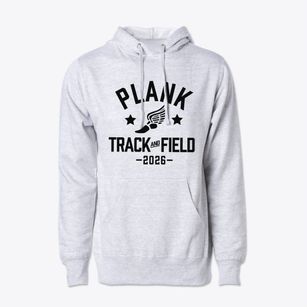 Plank Junior High School Track and Field Cotton Hoodie Sweatshirt