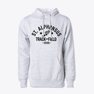 Saint Alphonsus Ligouri School Track and Field Cotton Hoodie Sweatshirt