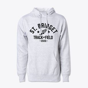 St. Bridget Track and Field Cotton Hoodie Sweatshirt