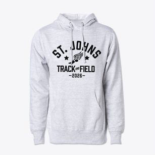 Saint Johns Elementary School Track and Field Cotton Hoodie Sweatshirt