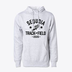 Sequoia School Track and Field Cotton Hoodie Sweatshirt