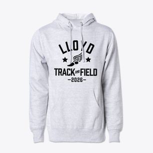 Lloyd High School Track and Field Cotton Hoodie Sweatshirt