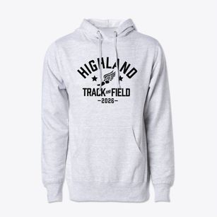 Highland Elementary School Track and Field Cotton Hoodie Sweatshirt