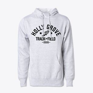 Holly Grove Elementary School Track and Field Cotton Hoodie Sweatshirt