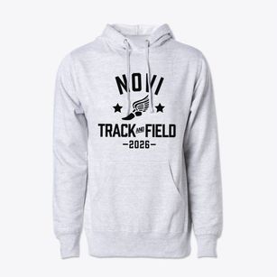 Novi Middle School Track and Field Cotton Hoodie Sweatshirt