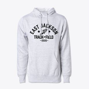 East Jackson Middle School Track and Field Cotton Hoodie Sweatshirt