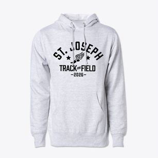 Saint Joseph School Track and Field Cotton Hoodie Sweatshirt