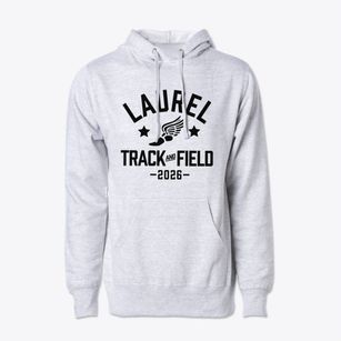 Laurel High School Track and Field Cotton Hoodie Sweatshirt
