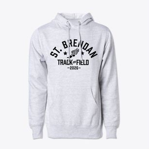 St Brendan Parish Track and Field Cotton Hoodie Sweatshirt