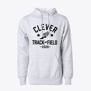 Clever Elementary School Track and Field Cotton Hoodie Sweatshirt