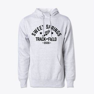 Sweet Springs Elementary School Track and Field Cotton Hoodie Sweatshirt