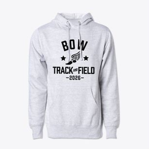 Bow High School Track and Field Cotton Hoodie Sweatshirt