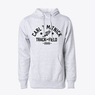 Carl T Mitnick Elementary School Track and Field Cotton Hoodie Sweatshirt