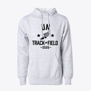 U N International School Track and Field Cotton Hoodie Sweatshirt