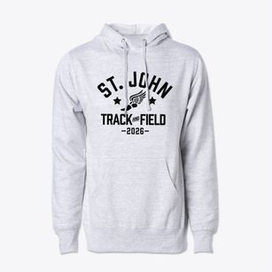 St John The Evangelist Parish Track and Field Cotton Hoodie Sweatshirt