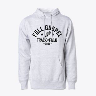 Full Gospel Christian Academy Track and Field Cotton Hoodie Sweatshirt