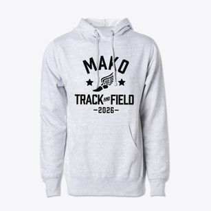 Mako Academy Track and Field Cotton Hoodie Sweatshirt