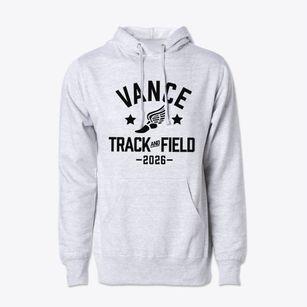 Vance High School Track and Field Cotton Hoodie Sweatshirt