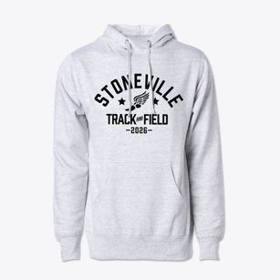 Stoneville Elementary School Track and Field Cotton Hoodie Sweatshirt
