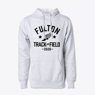 Fulton Elementary School Track and Field Cotton Hoodie Sweatshirt