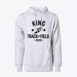 Dr Martin Luther King Middle School Track and Field Cotton Hoodie Sweatshirt