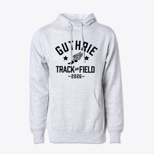 Guthrie High School Track and Field Cotton Hoodie Sweatshirt
