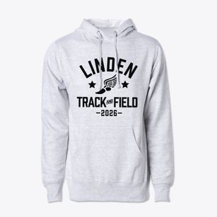 Linden Elementary School Track and Field Cotton Hoodie Sweatshirt