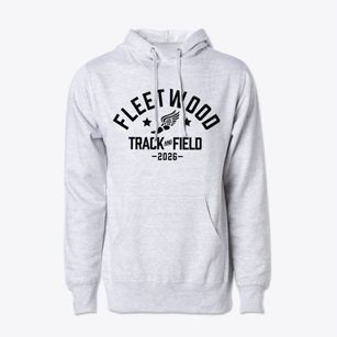 Fleetwood Elementary School Track and Field Cotton Hoodie Sweatshirt
