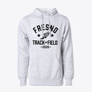 Fresno High School Track and Field Cotton Hoodie Sweatshirt