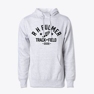 R H Fulmer Middle School Track and Field Cotton Hoodie Sweatshirt