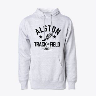 Alston Middle School Track and Field Cotton Hoodie Sweatshirt