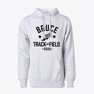 Bruce Elementary School Track and Field Cotton Hoodie Sweatshirt