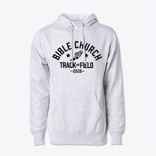 Bible Church Academy Track and Field Cotton Hoodie Sweatshirt