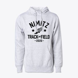 Nimitz Middle School Track and Field Cotton Hoodie Sweatshirt