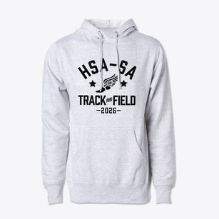 Harmony Science Academy-san Antonio Track and Field Cotton Hoodie Sweatshirt