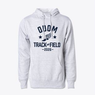 Odom Elementary School Track and Field Cotton Hoodie Sweatshirt