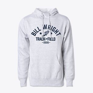 Bill Wright Elementary School Track and Field Cotton Hoodie Sweatshirt