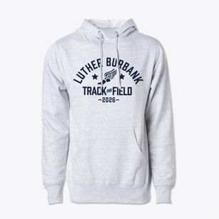 Luther Burbank Elementary School Track and Field Cotton Hoodie Sweatshirt