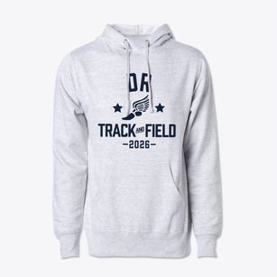 Dr Charles R Drew Alternative Elementary Track and Field Cotton Hoodie Sweatshirt