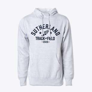 Sutherland Elementary School Track and Field Cotton Hoodie Sweatshirt