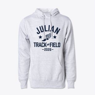 Julian High School Track and Field Cotton Hoodie Sweatshirt