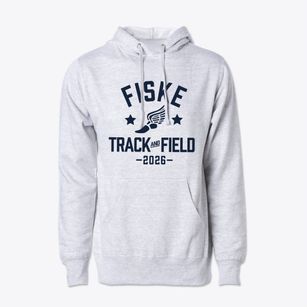Fiske Elementary School Track and Field Cotton Hoodie Sweatshirt