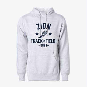 Zion Lutheran School Track and Field Cotton Hoodie Sweatshirt