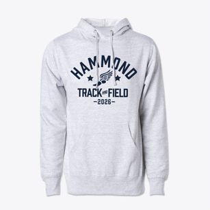 Hammond City Baptist Grade School Track and Field Cotton Hoodie Sweatshirt