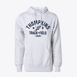 Thompkins Middle School Track and Field Cotton Hoodie Sweatshirt