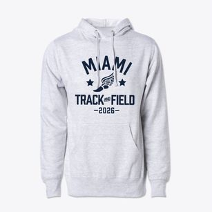 Miami Middle School Track and Field Cotton Hoodie Sweatshirt