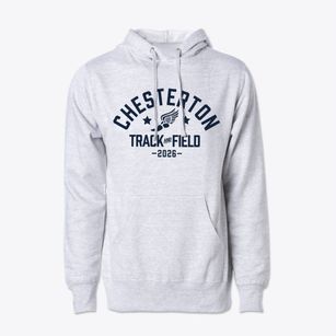 Chesterton Montessori School Track and Field Cotton Hoodie Sweatshirt
